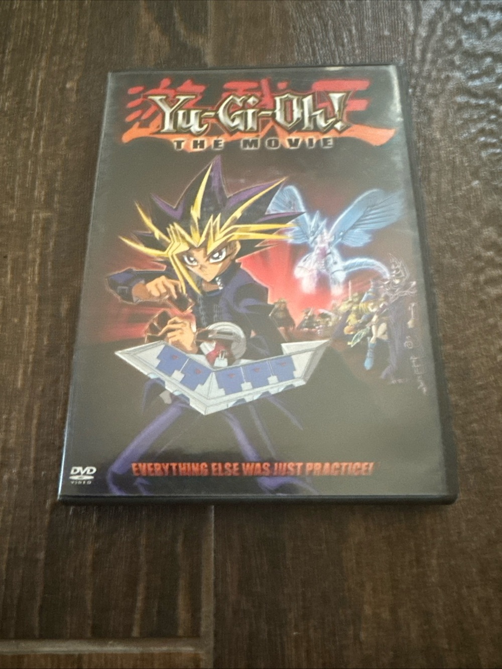 Yu-Gi-Oh! The Movie DVD - Black with Red & Purple Artwork
